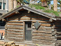 Link to photograph of replicated cabin
