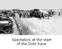 Spectators at the Dole Race